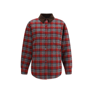 Miu Miu Plaid bomber Jacket