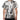 Dolce & Gabbana White Metallic Print Cotton CrewNeck T-shirt