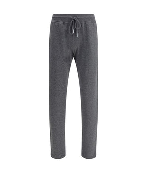 Kiton Gray Cashmere Casual Pants