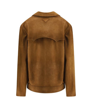 Prada Brown Leather Jacket