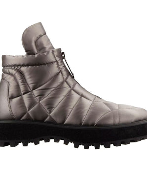 Dolce &amp; Gabbana Gray Nylon Men's Boot