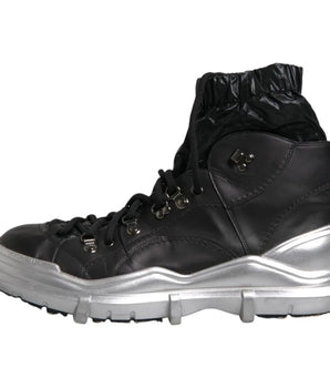 Bota Dolce &amp; Gabbana Black Lambskin Men Ankle Boot