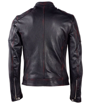Dolce &amp; Gabbana Men's Black Goatskin Jacket