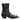 Dolce & Gabbana Black Crystal Cowboy Leather Men Boots Shoes