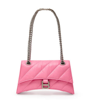 Balenciaga Pink Leather Shoulder Bag
