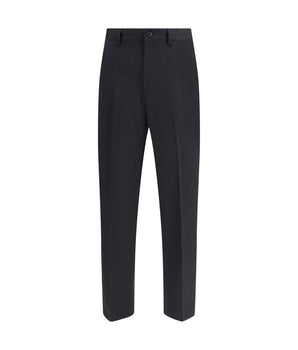Nossa Legacy Black Fleece Wool Chino Pants