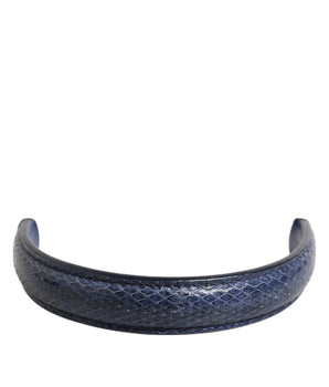 Dolce &amp; Gabbana Blue Large Ayers Leather Bag Handle Women Shoulder Strap