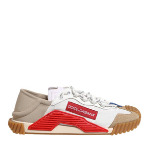 Dolce & Gabbana Multicolor Nylon Low Top NS1 Sneakers Shoes