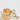 Dolce & Gabbana Gold Tone Brass Logo Chain Clear Crystals Adjustable Ring