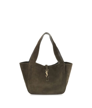 Saint Laurent Green Calf Leather Bos Taurus Shoulder Bag