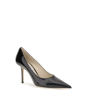 Jimmy Choo Black Calf Leather Bos Taurus High Heel Pumps