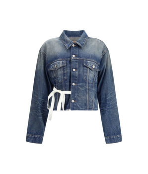 MM6 Blue Cotton Denim Jacket