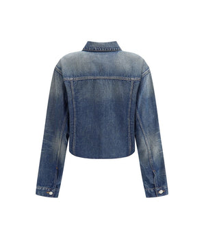 MM6 Blue Cotton Denim Jacket