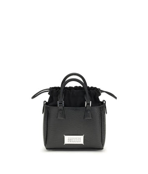 Margiela Black Calf Leather Bos Taurus Shoulder Bag