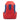 Ferrari Red Leather Technical Backpack