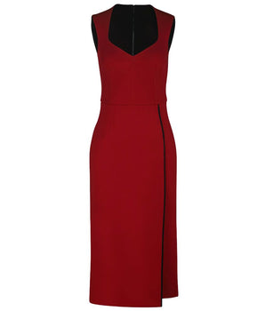 Dolce &amp; Gabbana Red Viscose Dress