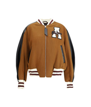 The Attico Brown Fleece Wool Clothing