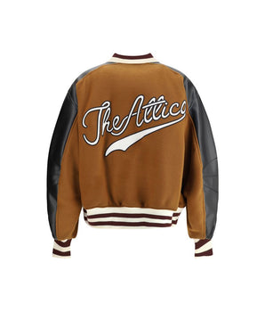 The Attico Brown Fleece Wool Clothing