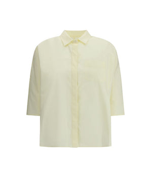 Cruna Yellow Cotton Blouse