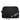 Dolce & Gabbana Black Solid Nylon DG LogoPrint Clutch Zip Borse Pouch Bag