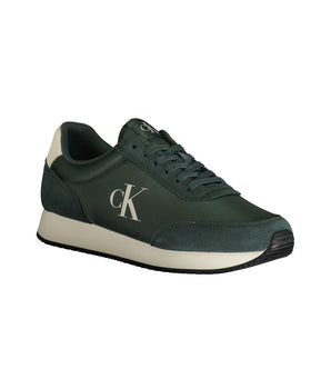 Calvin Klein Green Polyester Sneaker