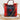 Dolce & Gabbana Red Blue Leather Sicily Crossbody Chain SatchelBorse Bag