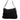 Dolce & Gabbana Black Cashmere Knitted Leather Shoulder Women Borse Bag