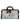 Dolce & Gabbana Blue Brown Leather Floral Jacquard Travel Handbag Bag