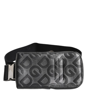 Dolce &amp; Gabbana Gray DG Logo Mania Bag Borse Men's Phone Belt Bag