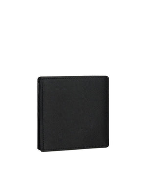 Saint Laurent Black Calf Leather Wallet by Bos Taurus
