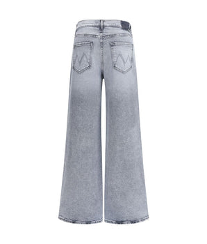 Mother Denim Gray Cotton Jeans Denim