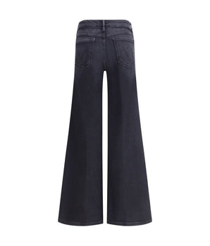 Mother Denim Black Cotton Jeans Denim