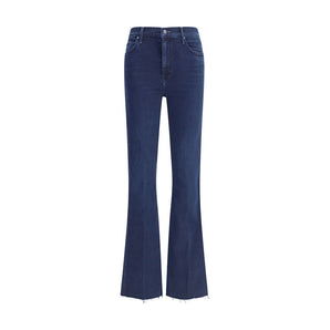 Mother Denim Weekender Fray crop flare Jeans