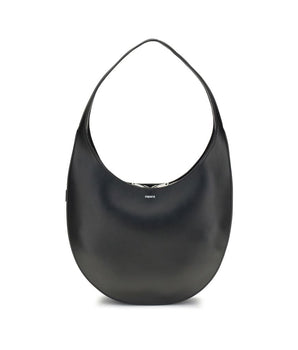 Coperni Black Leather Shoulder Bag