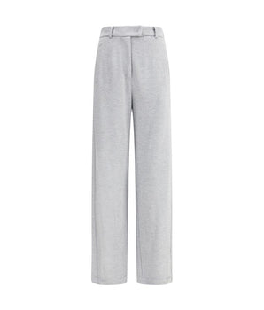 Brunello Cucinelli Gray Cotton Casual Pants