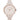 Olivia Burton White Artificial Leather Dress Watch