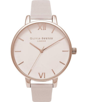 Olivia Burton White Artificial Leather Dress Watch