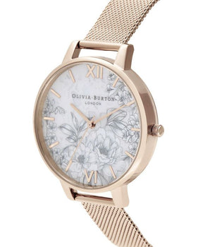 Olivia Burton Multicolor Stainless Steel Dress Watch