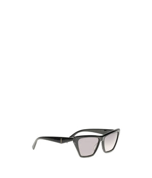 Saint Laurent Black Acetate Sunglasses