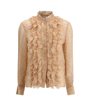 Kristina Ti Multicolor Silk Blouse