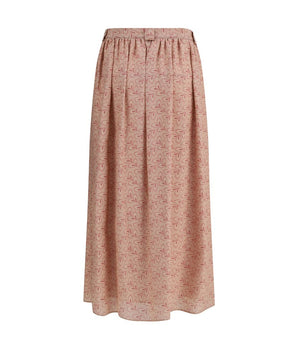Kristina Ti Multicolor Silk Long Skirt