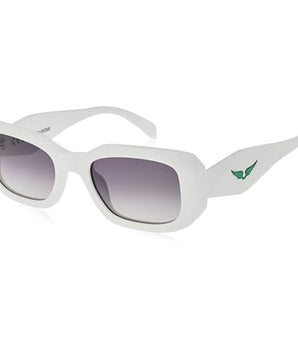 Zadig & Voltaire White Acetate Sunglasses