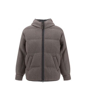 Brunello Cucinelli Brown Cashmere Coat