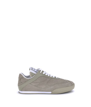 Chloé Beige Calf Leather Bos Taurus Low Top Sneakers