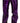 Dolce &amp; Gabbana Purple Metallic Nylon Straight Trouser Pants