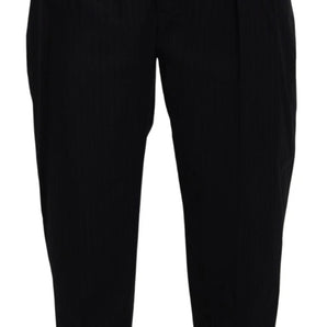 Dolce & Gabbana Black CottonStretch Loose DenimTrouser Jeans