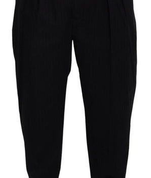Dolce &amp; Gabbana Black CottonStretch Loose DenimTrouser Jeans