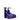 Paris Texas Purple Satin Platforms