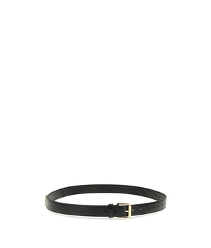 Givenchy Black Calf Leather Bos Taurus Regular Belt