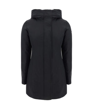 Woolrich Black Nylon Parka